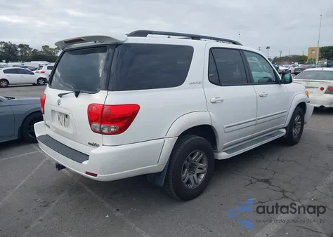 2005 Toyota Sequoia Limited V8 from USA, damaged, VIN 5TDZT38A25S252480
